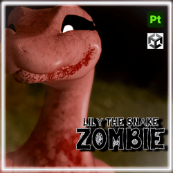 Lily the Snake Zombie - Texture Halloween