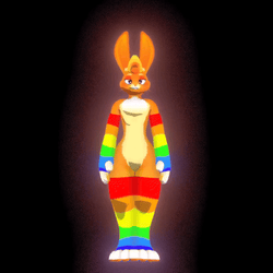 Rabbit (VRChat 3D Model, VTuber Avatar)