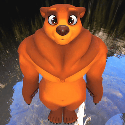 Bear (VRChat 3D Model, VTuber Avatar)