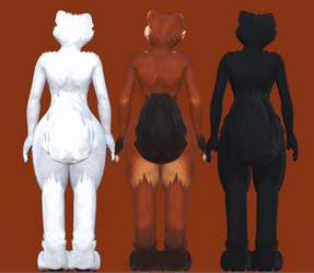 Polecat (VRChat 3D Models, VTuber Avatar)