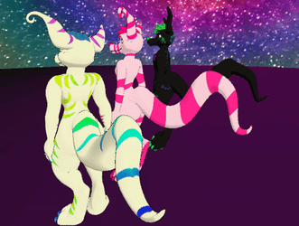 Cruxes (VRChat 3D Models, VTuber Avatar)