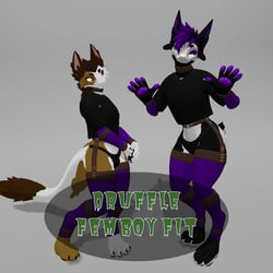 Druffle Femboy Harness Fit