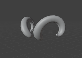  [VRC Asset]  Freebie Nova Horn (Free on my Kofi)
