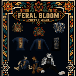 Pupper Wear -  Feral Bloom - Winterpaw