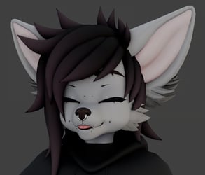 Vulpup Fluffy Hair + Ponytail