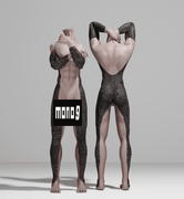 (Akii,E-boy,E-Girl,Hazie, SlimFit )Black Serpent’s Veil tattoo texture