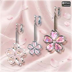 【Cavo's】SAKURA EarRing(Set of 3)