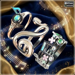【Cavo's】Harmelle Ring(Set of 3)