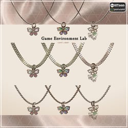 【Cavo's】ButterFly Necklace(Set of 9)
