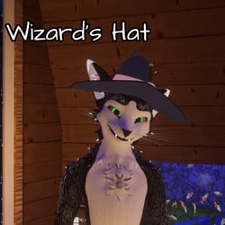 Wizard Hat 2.0 (VRChat Accessory)