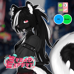 Freya The Punk Skunk [SPS + VRCFT + PC/QUEST]