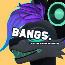 BANGS. Alternate hair for Vivifae Auxwave
