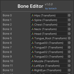 Bone Editor