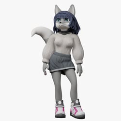 Furry Fox Character - Florence