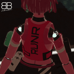 [Original 3D Model] ASPEN Runner Robot Girl Avatar for VRChat