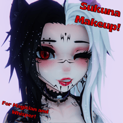 Sukuna Makeup For GodWhisper & God Magician