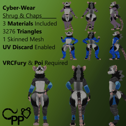Cyber-Wear: Shrug & Chaps