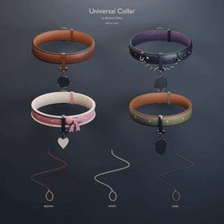 Universal Collar - PC & Quest | Custom Fitting, Engraving Tool & OSC Leash