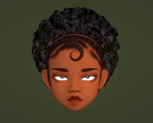 Twirly Braid Hair