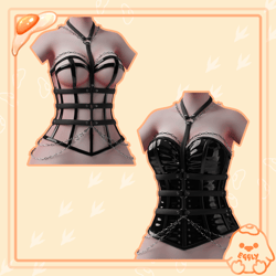 Elena: Latex Corset