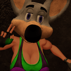 Chucky Cheese Mascot Head