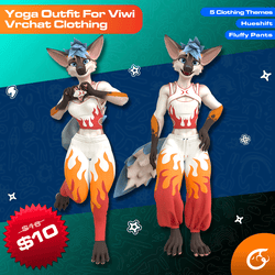 Yoga Outfit For Viwi | VRChat Clothing