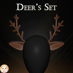 ඞ [FREE] Deer's Set I Rigged