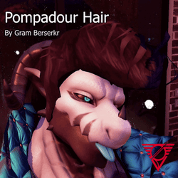 Avatar Part - Pompadour Hair (Jojo Reference?!)