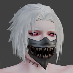 Ghost Smile Mask