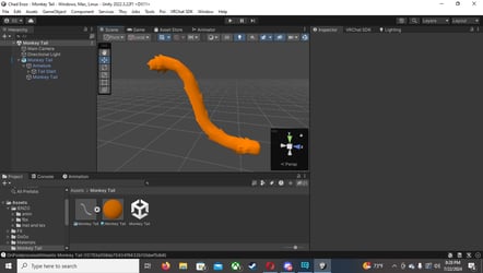 Simple Monkey Tail Asset
