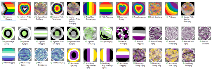 Pride MatCaps