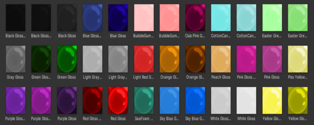 Gloss MatCaps