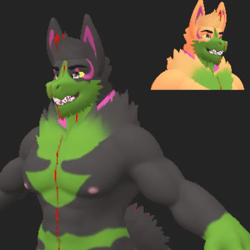 Okidogi Inspired Papa-Gen Texture (SFW/NSFW)