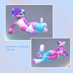 Cotton Candy Skies - Mayu Texture PNGs