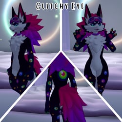 Glitchy Eye - Novabeast Texture PNGs