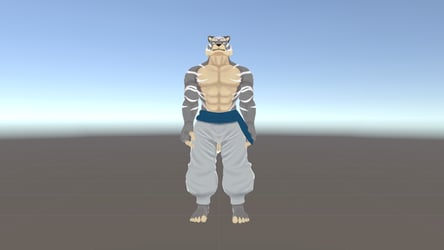 [VRChat Avatar] MTF_Tiger (MasterTofun Custom Edition)