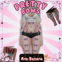 (J:)🎀 Pretty Bows | VrBase Egirl