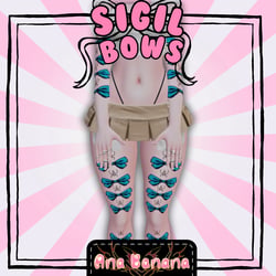 (J:)🎀Sigil Bows | Vrbase Egirl & Zinfit