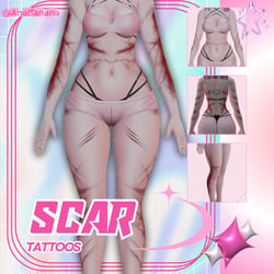 (J:)ðª Scar Tatts | Vrbase Egirl