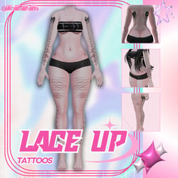 (J:)🎀 Lace Up | Vrbase Egirl