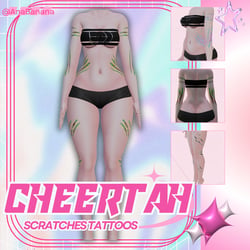 (J:)🐆Cheetah Scratches | Vrbase Egirl
