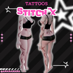 (J:)๐งต Stitch X Tatts | Vrbase Egirl