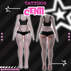 (J:)๐ Centi Tatts | Vrbase Egirl