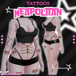 (J:)๐จ Neapolitan Tatts | Vrbase Egirl