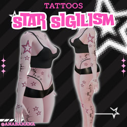 (J:)⭐ Star Sigilism Tatts | Vrbase Egirl