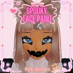 (J:)🎃 Spooky Face Paint | Cici