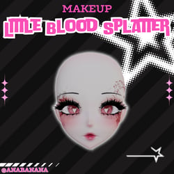 🩸 Little Blood Splatter Makeup | Cici