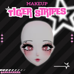🐯 Tiger Stripes Makeup | Cici