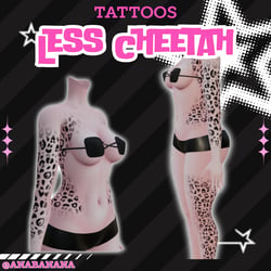 (J:)🐆 Less Cheetah Tatts | Vrbase Egirl