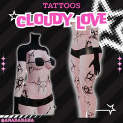 (J:)❤️ Cloudy Love Tatts | Vrbase Egirl